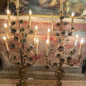 S2987 Para kandelabrów, XIX w.