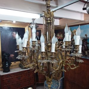 S2991 Żyrandol, XIX w.