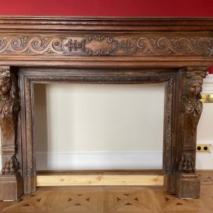 S2996 Duży renesansowy kominek, XIX w.