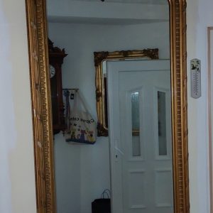 S1677 Lustro z aniołem, XIX w.