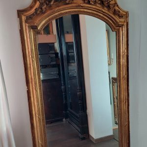 S1794 Duże lustro ze sfinksami, XIX w.