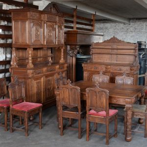 S2680 Neorenesansowy zestaw do jadalni, XIX w.