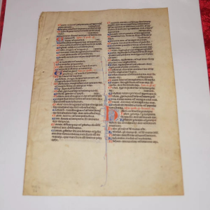 S3022 Strona Biblii, 1250 r.