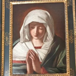 S314 Modląca się Madonna, Olej na płótnie, XVII w.