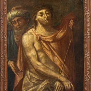 S491 Chrystus w łańcuchach, Olej na płótnie, XVII w.