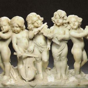 S3121 Dzieci grające na instrumentach, Rzeźba