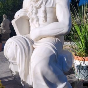 S3197 Mojżesz z dekalogiem, Rzeźba, XIX w.