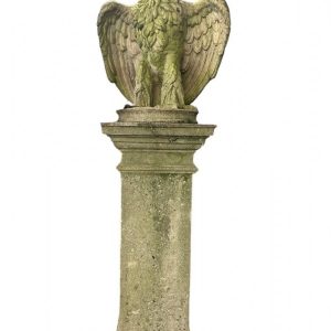 S3291 Orzeł na postumencie, Rzeźba, XIX w.