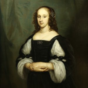 S2101 Portret młodej dziewczyny, Olej na płótnie, XVII w.