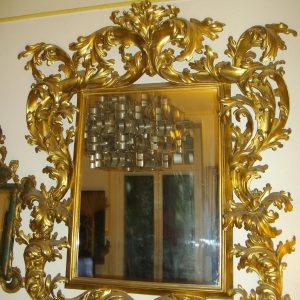 S2142 Barokowe lustro, XIX w.