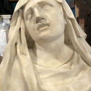 S2298 Popiersie Mater Dolorosa, Rzeźba, XVIII w.