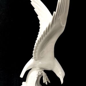 S3033 Porcelanowa mewa, Rzeźba, XX w.