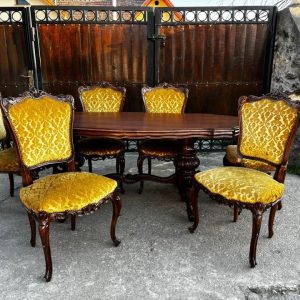 S3142 Barokowy stół + krzesła