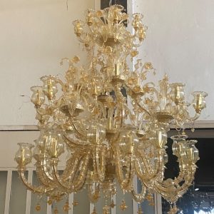 S219 Duży żyrandol Murano, XX w.