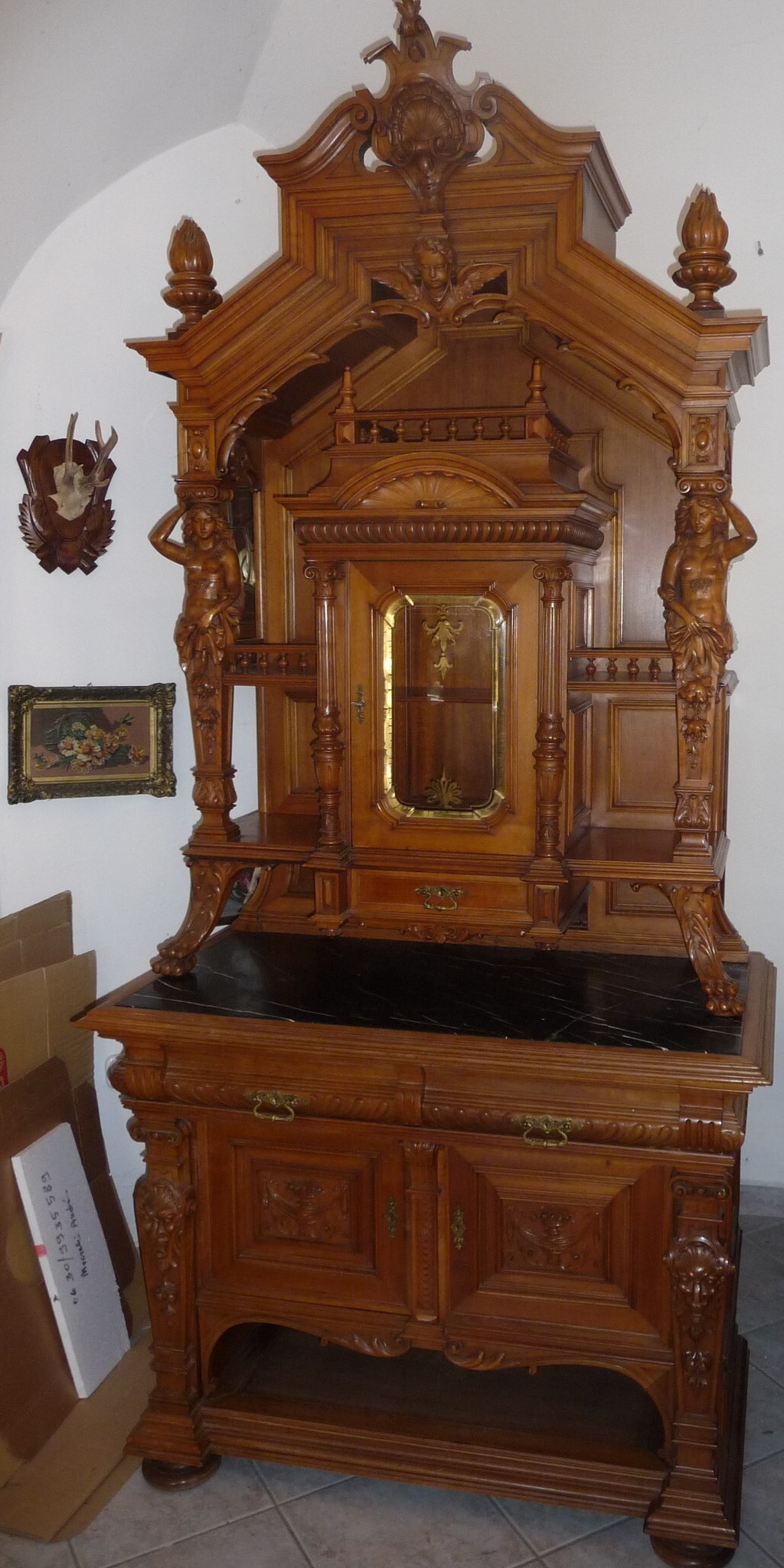 S521 Neorenesansowy zestaw do jadalni, XIX/XX w.