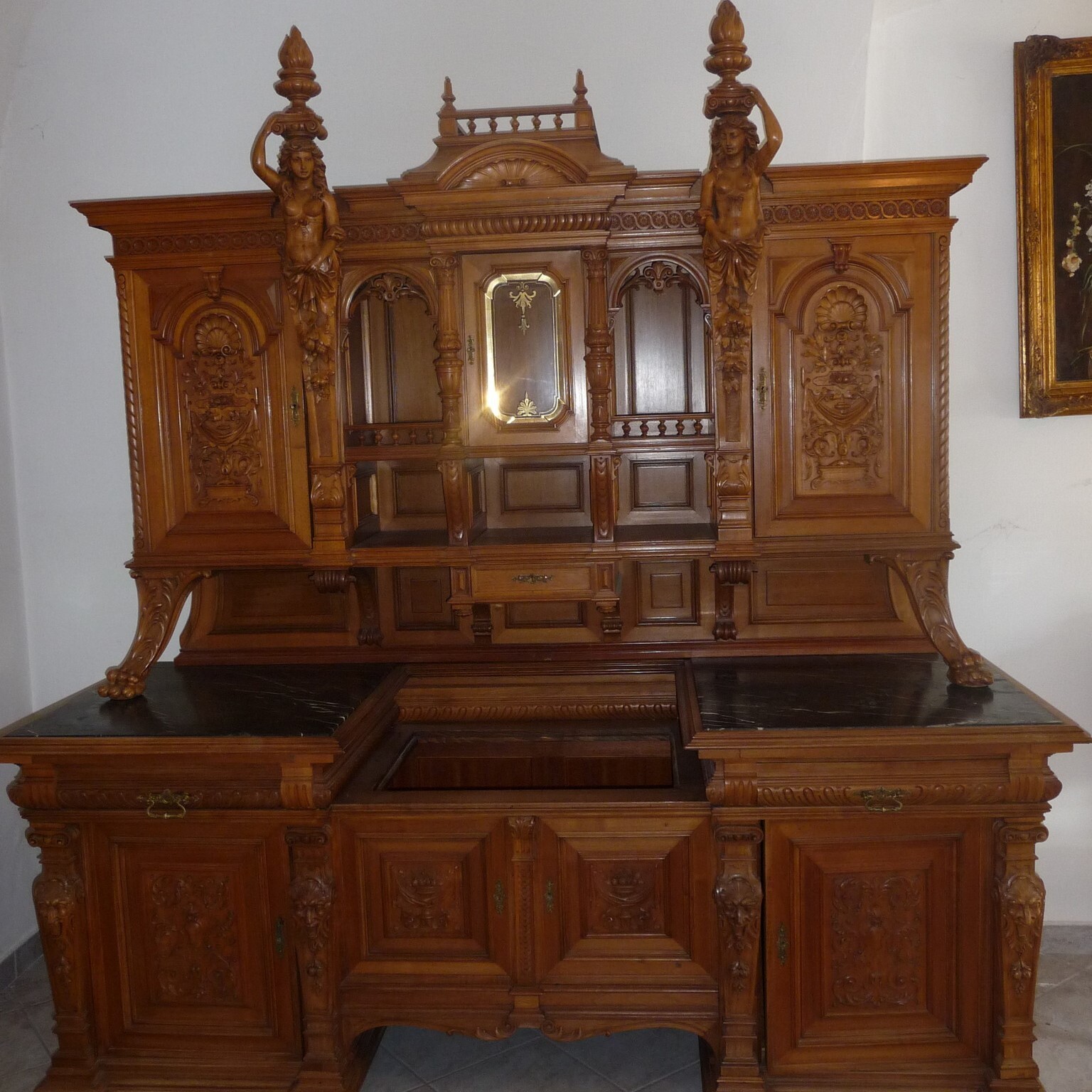 S521 Neorenesansowy zestaw do jadalni, XIX/XX w.