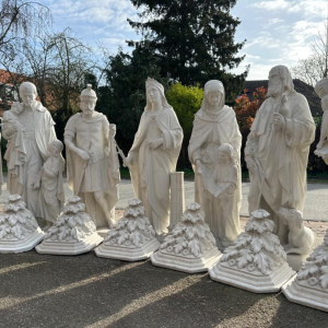 S767 Zestaw gotyckich rzeźb, XIX w.