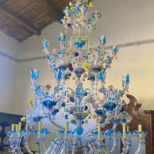 S1011 Ogromny żyrandol Murano, XX w.