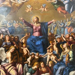 S3414 Wniebowzięcie Najświętszej Maryi Panny, Olej na miedzi, XVII w.