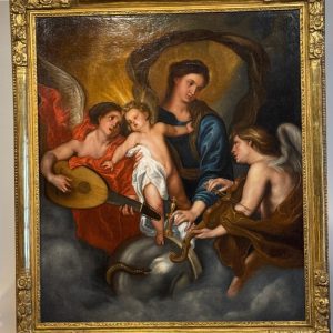 S724 Oda do potęgi muzyki, Olej na płótnie, XVII w.