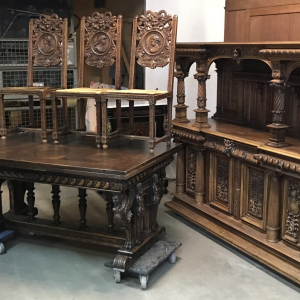 S3452 Renesansowy zestaw do jadalni