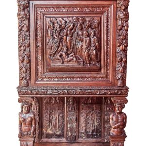 S3478 Renesansowa szafka, XIX w.