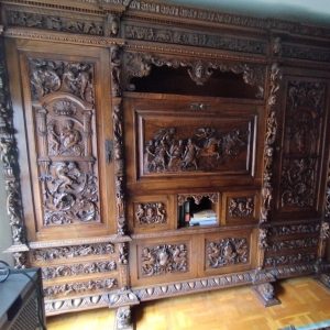 S3490 Neorenesansowy zestaw do gabinetu