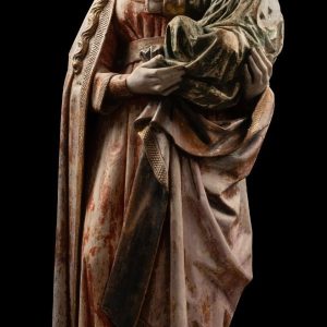 S2944 Madonna z Dzieciątkiem, Rzeźba, XV w.