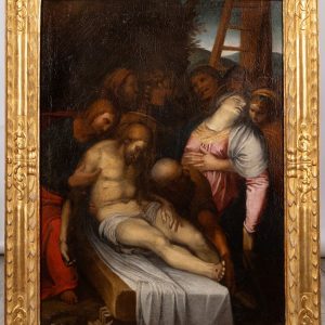 S3514 Zdjęcie z krzyża, Marcello Venusti, Olej na płótnie, XVI w.