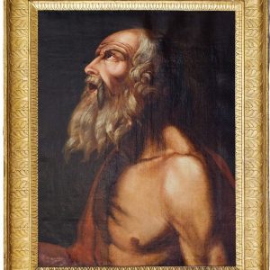 S3537 Paweł z Teb, Olej na płótnie, XVIII w.