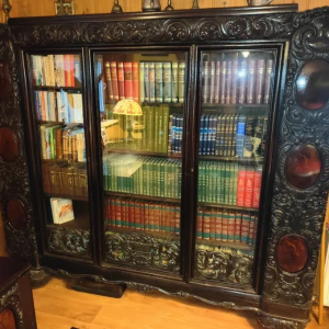 S3551 Barokowa biblioteka + biurko