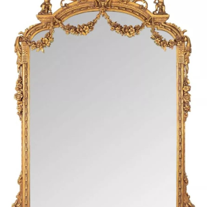 S283 Duże barokowe lustro z aniołami