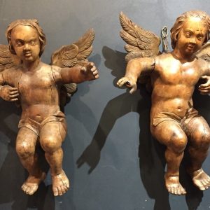 S3597 Para cherubów, Rzeźby, XVIII w.