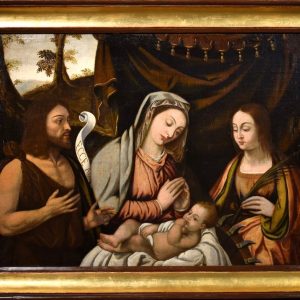 S3337 Sacra Conversazione, Olej na płótnie, XVI w.