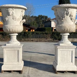 S3658 2 x Ogromny wazon, XX w.