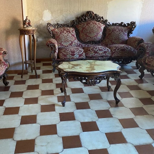 S3665 Duży barokowy zestaw wypoczynkowy