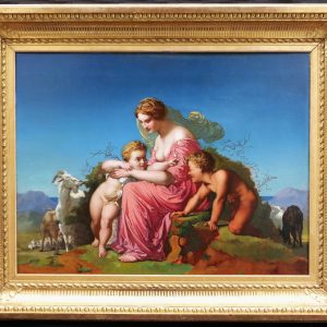 S474 Matka z dziećmi, Olej na płótnie, XIX w.