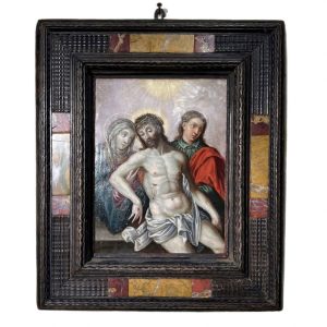 S883 Złożenie do grobu, Olej na miedzi, XVI w.