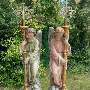 S890 Para aniołów ceroferariuszy, Rzeźby, XIX w.