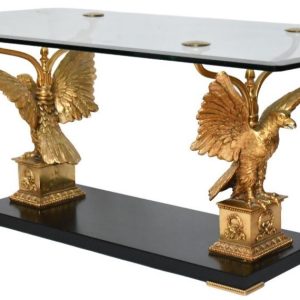 S1124 Stolik do kawy na orłach, XX w.