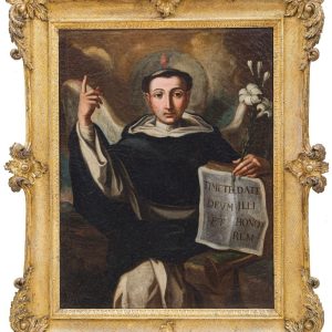 S3708 Święty Wincenty, Francesco Solimena, Olej na drewnie, XVIII w.