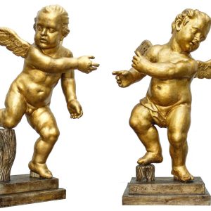 S3682 Para aniołów, Rzeźby, XVII w.