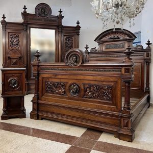 S3716 Neorenesansowy zestaw do sypialni, XIX w.