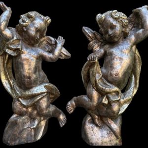 S3749 Para aniołów, Rzeźby, XIX w.