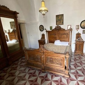 S3755 Barokowy zestaw do sypialni, XIX w.