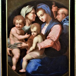 S3808 Święta Rodzina, Olej na płótnie, XVI w.