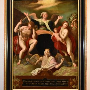 S3446 Odkupienie Adama i Ewy, Olej na drewnie, XVI w.