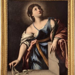 S3750 Święta Cecylia, Olej na płótnie, XVII w.