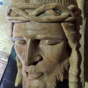 S87 Głowa Chrystusa, Rzeźba