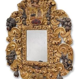 S713 Duże barokowe lustro, XVII w.